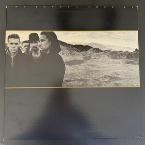 U2 vinyl records “The Joshua Tree” 1987 album